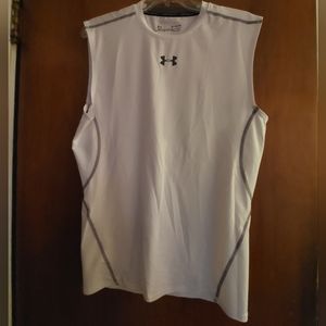 Under Armour XL White Compression Tank top
